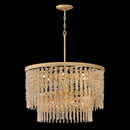 LED Chandelier<br /><span style="color:#4AB0CE;">Entrega: 4-10 dias en USA</span><br /><span style="color:#4AB0CE;font-size:60%;">PREGUNTE POR ENTREGA EN PANAMA</span><br />Collection: Rubina<br />Finish: Burnished Gold