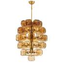 LED Chandelier<br /><span style="color:#4AB0CE;">Entrega: 4-10 dias en USA</span><br /><span style="color:#4AB0CE;font-size:60%;">PREGUNTE POR ENTREGA EN PANAMA</span><br />Collection: Perriand<br />Finish: Unlacquered Brass