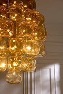 LED Chandelier<br /><span style="color:#4AB0CE;">Entrega: 4-10 dias en USA</span><br /><span style="color:#4AB0CE;font-size:60%;">PREGUNTE POR ENTREGA EN PANAMA</span><br />Collection: Perriand<br />Finish: Unlacquered Brass