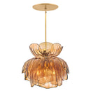 LED Chandelier<br /><span style="color:#4AB0CE;">Entrega: 4-10 dias en USA</span><br /><span style="color:#4AB0CE;font-size:60%;">PREGUNTE POR ENTREGA EN PANAMA</span><br />Collection: Fantine<br />Finish: Unlacquered Brass