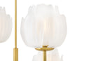 LED Chandelier<br /><span style="color:#4AB0CE;">Entrega: 4-10 dias en USA</span><br /><span style="color:#4AB0CE;font-size:60%;">PREGUNTE POR ENTREGA EN PANAMA</span><br />Collection: Fantine<br />Finish: Unlacquered Brass