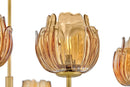LED Chandelier<br /><span style="color:#4AB0CE;">Entrega: 4-10 dias en USA</span><br /><span style="color:#4AB0CE;font-size:60%;">PREGUNTE POR ENTREGA EN PANAMA</span><br />Collection: Fantine<br />Finish: Unlacquered Brass