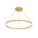 LED Pendant<br /><span style="color:#4AB0CE;">Entrega: 4-10 dias en USA</span><br /><span style="color:#4AB0CE;font-size:60%;">PREGUNTE POR ENTREGA EN PANAMA</span><br />Collection: Cerchio<br />Finish: Brushed Gold