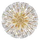 LED Chandelier<br /><span style="color:#4AB0CE;">Entrega: 4-10 dias en USA</span><br /><span style="color:#4AB0CE;font-size:60%;">PREGUNTE POR ENTREGA EN PANAMA</span><br />Collection: Maya<br />Finish: Unlacquered Brass