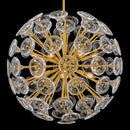 LED Chandelier<br /><span style="color:#4AB0CE;">Entrega: 4-10 dias en USA</span><br /><span style="color:#4AB0CE;font-size:60%;">PREGUNTE POR ENTREGA EN PANAMA</span><br />Collection: Maya<br />Finish: Unlacquered Brass