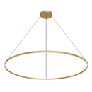 LED Pendant<br /><span style="color:#4AB0CE;">Entrega: 4-10 dias en USA</span><br /><span style="color:#4AB0CE;font-size:60%;">PREGUNTE POR ENTREGA EN PANAMA</span><br />Collection: Cerchio<br />Finish: Brushed Gold
