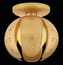 Fredrick Ramond - FR46962UB-LL - LED Semi Flush Mount - Anthos - Unlacquered Brass