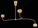 LED Chandelier<br /><span style="color:#4AB0CE;">Entrega: 4-10 dias en USA</span><br /><span style="color:#4AB0CE;font-size:60%;">PREGUNTE POR ENTREGA EN PANAMA</span><br />Collection: Anthos<br />Finish: Unlacquered Brass
