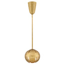 LED Pendant<br /><span style="color:#4AB0CE;">Entrega: 4-10 dias en USA</span><br /><span style="color:#4AB0CE;font-size:60%;">PREGUNTE POR ENTREGA EN PANAMA</span><br />Collection: Anthos<br />Finish: Unlacquered Brass