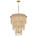 Fredrick Ramond - FR47004BNG - LED Chandelier - Freya - Burnished Gold