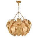 LED Chandelier<br /><span style="color:#4AB0CE;">Entrega: 4-10 dias en USA</span><br /><span style="color:#4AB0CE;font-size:60%;">PREGUNTE POR ENTREGA EN PANAMA</span><br />Collection: Camille<br />Finish: Distressed Brass