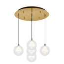 Kuzco Lighting - MP3106BG-05 - LED Pendant - Bolla - Brushed Gold