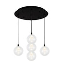 LED Pendant<br /><span style="color:#4AB0CE;">Entrega: 4-10 dias en USA</span><br /><span style="color:#4AB0CE;font-size:60%;">PREGUNTE POR ENTREGA EN PANAMA</span><br />Collection: Bolla<br />Finish: Black