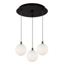 LED Pendant<br /><span style="color:#4AB0CE;">Entrega: 4-10 dias en USA</span><br /><span style="color:#4AB0CE;font-size:60%;">PREGUNTE POR ENTREGA EN PANAMA</span><br />Collection: Bolla<br />Finish: Black/Opal Glass