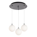 Kuzco Lighting - MP3106CHOP-03 - LED Pendant - Bolla - Chrome/Opal Matte Glass
