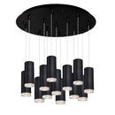 LED Pendant<br /><span style="color:#4AB0CE;">Entrega: 4-10 dias en USA</span><br /><span style="color:#4AB0CE;font-size:60%;">PREGUNTE POR ENTREGA EN PANAMA</span><br />Collection: Cameo<br />Finish: Black
