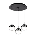 LED Pendant<br /><span style="color:#4AB0CE;">Entrega: 4-10 dias en USA</span><br /><span style="color:#4AB0CE;font-size:60%;">PREGUNTE POR ENTREGA EN PANAMA</span><br />Collection: Pluto<br />Finish: Black Chrome