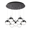 LED Pendant<br /><span style="color:#4AB0CE;">Entrega: 4-10 dias en USA</span><br /><span style="color:#4AB0CE;font-size:60%;">PREGUNTE POR ENTREGA EN PANAMA</span><br />Collection: Pluto<br />Finish: Black Chrome