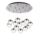 LED Pendant<br /><span style="color:#4AB0CE;">Entrega: 4-10 dias en USA</span><br /><span style="color:#4AB0CE;font-size:60%;">PREGUNTE POR ENTREGA EN PANAMA</span><br />Collection: Pluto<br />Finish: Chrome