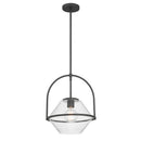 One Light Pendant<br /><span style="color:#4AB0CE;">Entrega: 4-10 dias en USA</span><br /><span style="color:#4AB0CE;font-size:60%;">PREGUNTE POR ENTREGA EN PANAMA</span><br />Collection: Coralyn<br />Finish: Dark Matte Black