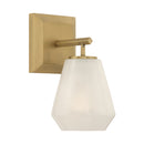 One Light Bath Sconce<br /><span style="color:#4AB0CE;">Entrega: 4-10 dias en USA</span><br /><span style="color:#4AB0CE;font-size:60%;">PREGUNTE POR ENTREGA EN PANAMA</span><br />Collection: Siena<br />Finish: Legacy Brass