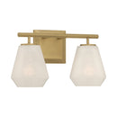 Two Light Vanity<br /><span style="color:#4AB0CE;">Entrega: 4-10 dias en USA</span><br /><span style="color:#4AB0CE;font-size:60%;">PREGUNTE POR ENTREGA EN PANAMA</span><br />Collection: Siena<br />Finish: Legacy Brass