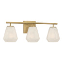 Three Light Vanity<br /><span style="color:#4AB0CE;">Entrega: 4-10 dias en USA</span><br /><span style="color:#4AB0CE;font-size:60%;">PREGUNTE POR ENTREGA EN PANAMA</span><br />Collection: Siena<br />Finish: Legacy Brass