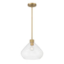 One Light Pendant<br /><span style="color:#4AB0CE;">Entrega: 4-10 dias en USA</span><br /><span style="color:#4AB0CE;font-size:60%;">PREGUNTE POR ENTREGA EN PANAMA</span><br />Collection: Elaris<br />Finish: Legacy Brass