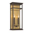 Two Light Outdoor Wall Sconce<br /><span style="color:#4AB0CE;">Entrega: 4-10 dias en USA</span><br /><span style="color:#4AB0CE;font-size:60%;">PREGUNTE POR ENTREGA EN PANAMA</span><br />Collection: Briarlane<br />Finish: Painted Legacy Brass