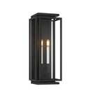 Two Light Outdoor Wall Sconce<br /><span style="color:#4AB0CE;">Entrega: 4-10 dias en USA</span><br /><span style="color:#4AB0CE;font-size:60%;">PREGUNTE POR ENTREGA EN PANAMA</span><br />Collection: Stratford<br />Finish: Dark Matte Black