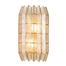 Two Light Wall Sconce<br /><span style="color:#4AB0CE;">Entrega: 0-1 semanas en USA</span><br /><span style="color:#4AB0CE;font-size:60%;">PREGUNTE POR ENTREGA EN PANAMA</span><br />Collection: Fractal<br />Finish: Oxidized Gold Leaf