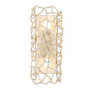 Two Light Wall Sconce<br /><span style="color:#4AB0CE;">Entrega: 4-10 dias en USA</span><br /><span style="color:#4AB0CE;font-size:60%;">PREGUNTE POR ENTREGA EN PANAMA</span><br />Collection: Reef<br />Finish: Warm Ivory