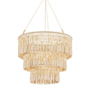 Troy Lighting - F6732-VGL - Four Light Pendant - Ben - Vintage Gold Leaf