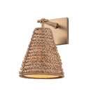 Troy Lighting - B6011-PBR - One Light Wall Sconce - Redwood - Patina Brass