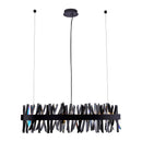 LED Linear Pendant<br /><span style="color:#4AB0CE;">Entrega: 4-10 dias en USA</span><br /><span style="color:#4AB0CE;font-size:60%;">PREGUNTE POR ENTREGA EN PANAMA</span><br />Collection: Glacier<br />Finish: Black Nickel