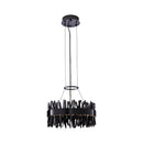 LED Pendant<br /><span style="color:#4AB0CE;">Entrega: 4-10 dias en USA</span><br /><span style="color:#4AB0CE;font-size:60%;">PREGUNTE POR ENTREGA EN PANAMA</span><br />Collection: Glacier<br />Finish: Black Nickel