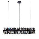 LED Linear Pendant<br /><span style="color:#4AB0CE;">Entrega: 4-10 dias en USA</span><br /><span style="color:#4AB0CE;font-size:60%;">PREGUNTE POR ENTREGA EN PANAMA</span><br />Collection: Glacier<br />Finish: Black Nickel
