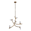 LED Chandelier<br /><span style="color:#4AB0CE;">Entrega: 3-4 semanas en USA</span><br /><span style="color:#4AB0CE;font-size:60%;">PREGUNTE POR ENTREGA EN PANAMA</span><br />Collection: Bilancia<br />Finish: True Brass