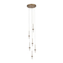 LED Chandelier<br /><span style="color:#4AB0CE;">Entrega: 2-3 semanas en USA</span><br /><span style="color:#4AB0CE;font-size:60%;">PREGUNTE POR ENTREGA EN PANAMA</span><br />Collection: Goccia<br />Finish: Winter Brass