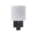 One Light Wall Sconce<br /><span style="color:#4AB0CE;">Entrega: 4-10 dias en USA</span><br /><span style="color:#4AB0CE;font-size:60%;">PREGUNTE POR ENTREGA EN PANAMA</span><br />Collection: Espille<br />Finish: Satin Black Nickel