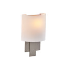 One Light Wall Sconce<br /><span style="color:#4AB0CE;">Entrega: 4-10 dias en USA</span><br /><span style="color:#4AB0CE;font-size:60%;">PREGUNTE POR ENTREGA EN PANAMA</span><br />Collection: Espille<br />Finish: Satin Nickel