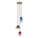 Three Light Chandelier<br /><span style="color:#4AB0CE;">Entrega: 2-3 semanas en USA</span><br /><span style="color:#4AB0CE;font-size:60%;">PREGUNTE POR ENTREGA EN PANAMA</span><br />Collection: Bolsa<br />Finish: Winter Brass