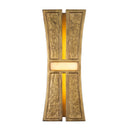 LED Wall Sconce<br /><span style="color:#4AB0CE;">Entrega: 8-9 semanas en USA</span><br /><span style="color:#4AB0CE;font-size:60%;">PREGUNTE POR ENTREGA EN PANAMA</span><br />Collection: Dos<br />Finish: Rustic Gold and Brushed Gold
