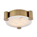 LED Flush Mount<br /><span style="color:#4AB0CE;">Entrega: 4-10 dias en USA</span><br /><span style="color:#4AB0CE;font-size:60%;">PREGUNTE POR ENTREGA EN PANAMA</span><br />Collection: Lumba<br />Finish: Winter Brass