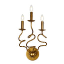 Three Light Wall Sconce<br /><span style="color:#4AB0CE;">Entrega: 0-1 semanas en USA</span><br /><span style="color:#4AB0CE;font-size:60%;">PREGUNTE POR ENTREGA EN PANAMA</span><br />Collection: Rizo<br />Finish: Oil Rubbed Bronze