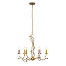 Six Light Chandelier<br /><span style="color:#4AB0CE;">Entrega: 0-1 semanas en USA</span><br /><span style="color:#4AB0CE;font-size:60%;">PREGUNTE POR ENTREGA EN PANAMA</span><br />Collection: Rizo<br />Finish: Oil Rubbed Bronze