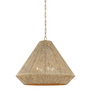 Troy Lighting - F1630-PBR - Four Light Pendant - Keats - Patina Brass