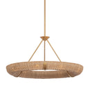 Troy Lighting - F3836-PGL - Nine Light Chandelier - Floyd - Patina Gold Leaf