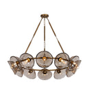 Troy Lighting - F5448-PGL - 12 Light Chandelier - Diego - Patina Gold Leaf