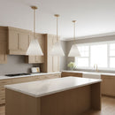 Visual Comfort Studio - 6585101-817 - One Light Pendant - Gordon - Antique White